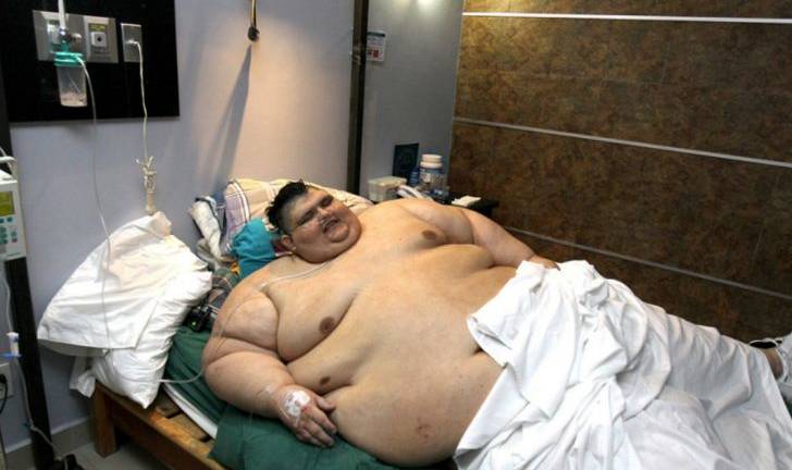 El hombre con el récord Guinness por ser el más gordo del mundo sobrevivió al COVID-19