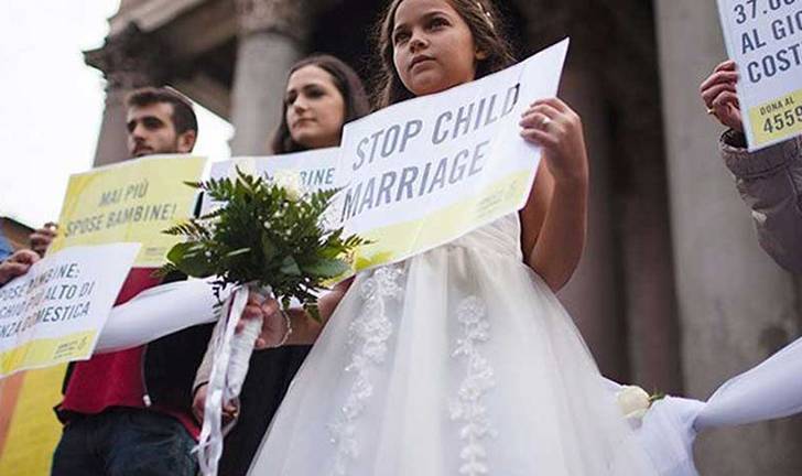 1 de cada 5 niñas se casan antes de los 18 años
