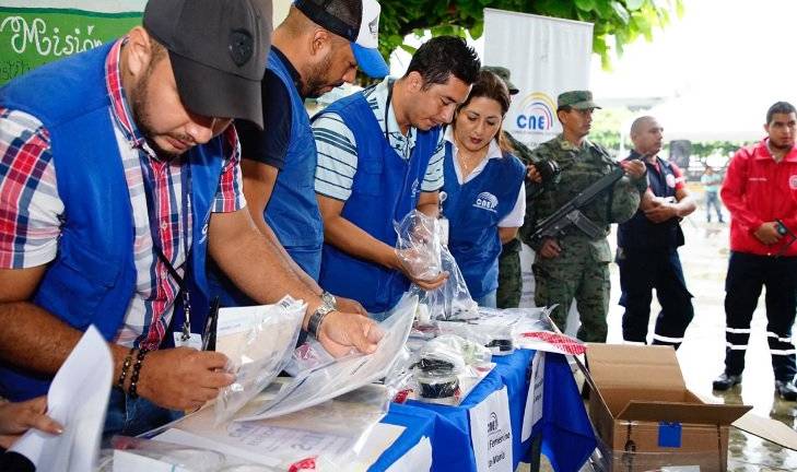 CNE anuncia que papeletas electorales tendrán seguridades reforzadas y habrá biombo de plástico como medida de bioseguridad