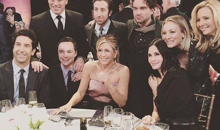 Los actores de &quot;Friends&quot; y &quot;The Big Bang Theory&quot; se reúnen