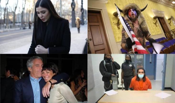 Los personajes sobre los que cayó el peso de la justicia en 2021