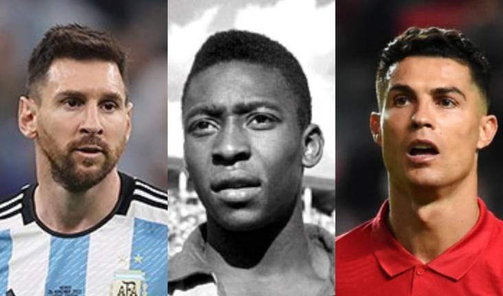 Pelé, Messi o Cristiano Ronaldo ¿cuál es el mejor según las estadísticas?