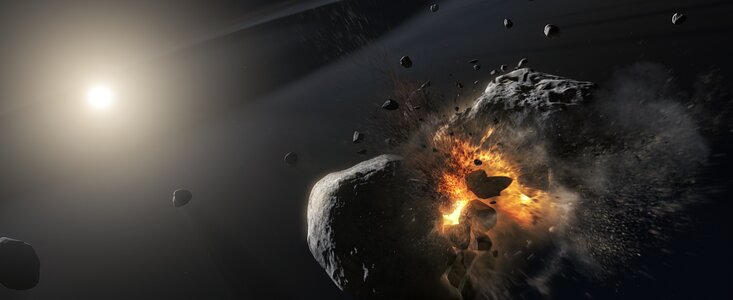 Detectan explosión masiva de lo que se creía era un planeta