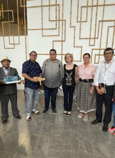 Se repatriaron desde Estados Unidos bienes patrimoniales de procedencia ósea a tres comunidades indígenas del Ecuador.