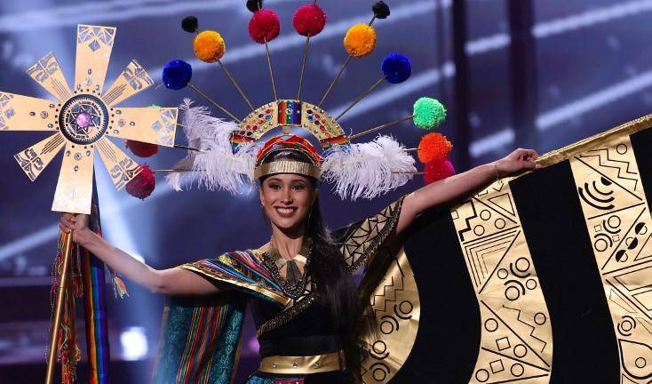 Leyla Espinoza y su Fiesta del Sol para el Miss Universo