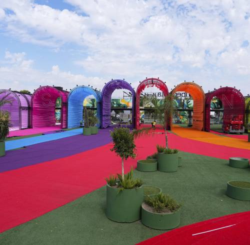 Macondo Park en Madrid.