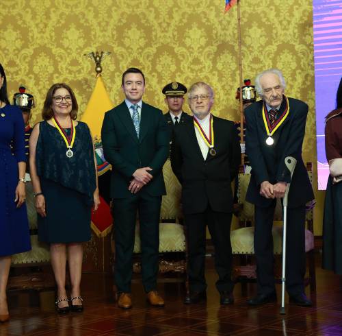 Ceremonia del Premio Eugenio Espejo.