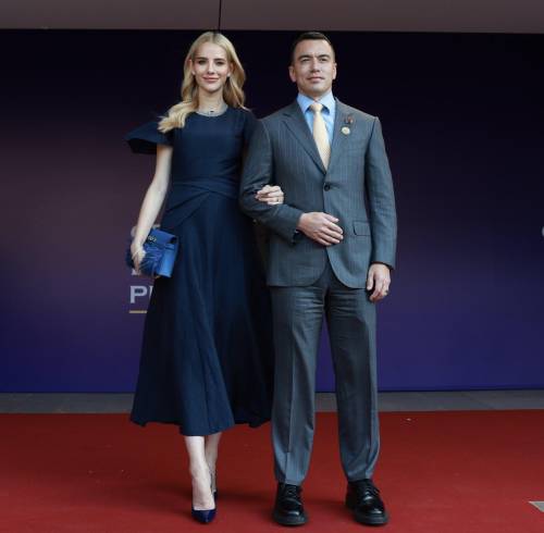 Daniel Noboa y Lavinia Valbonesi atraviesan un difícil momento tras la pérdida de su tercer hijo.