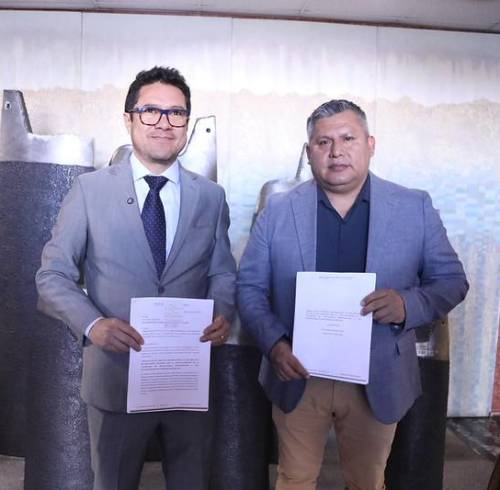 Los legisladores de Revolución Ciudadana, Héctor Rodríguez y Comps Córdova.