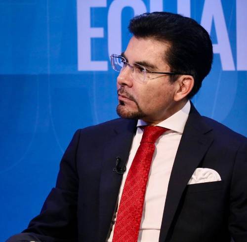 Fotografía de archivo del fiscal general del Estado, Leonardo Alarcón.