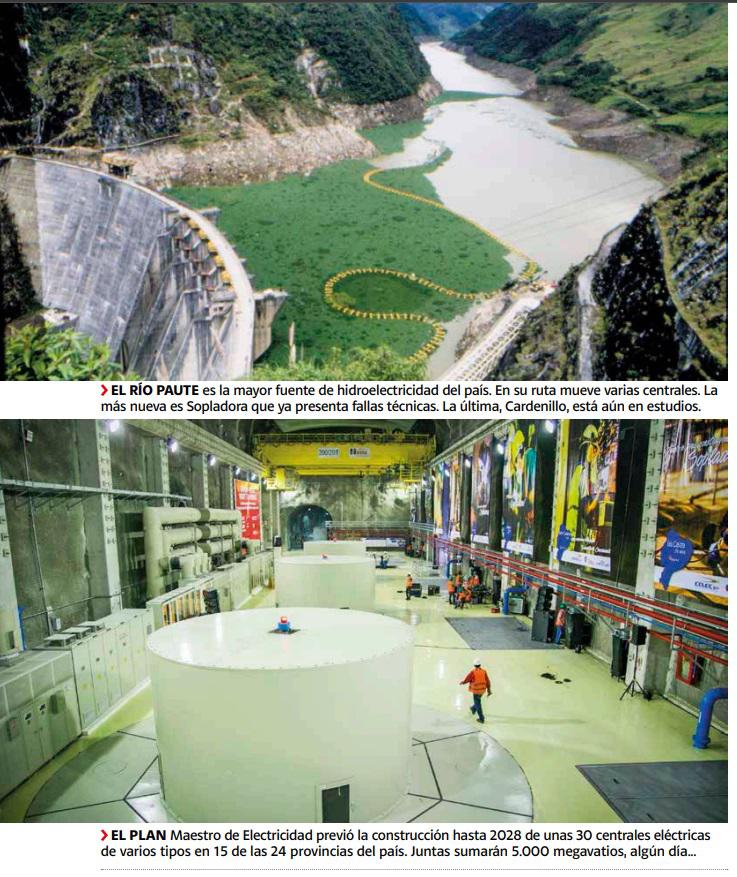 $!Apagones en Ecuador: las megacentrales construidas con bombos y platillos van revelando sus fallas
