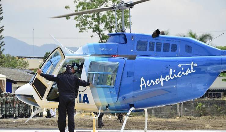 Ocho policías son llamados a juicio por irregularidades con un helicóptero de la institución