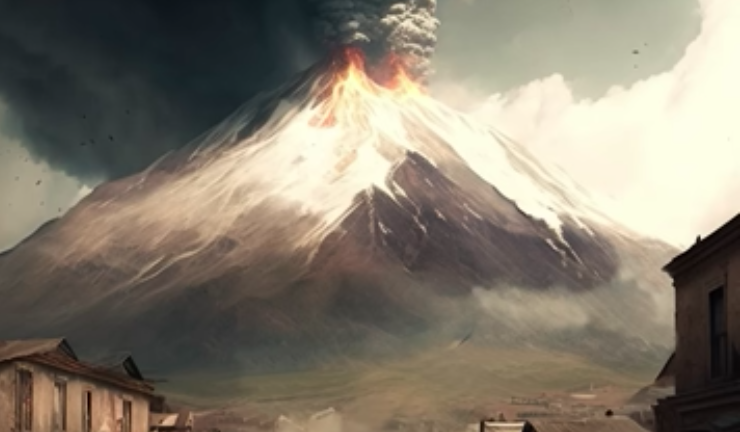 Parecía extinguida toda la luz natural: IA recrea la erupción del Cotopaxi de 1877