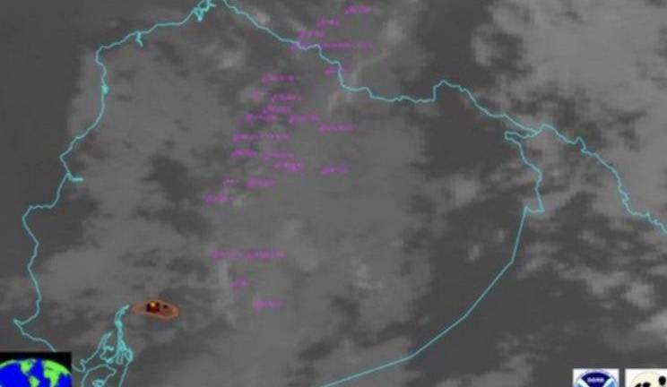 Ceniza del volcán Sangay podría caer de manera ligera en Guayas, alerta el Instituto Geofísico