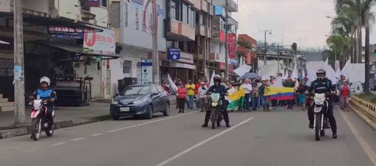 Ciudadanos de La Troncal se levantaron contra la inseguridad en Marcha por la Paz