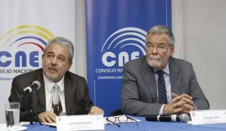 Luis Verdesoto y Enrique Pita critican al CNE por &quot;guardar información&quot; sobre amenazas de muerte contra ellos