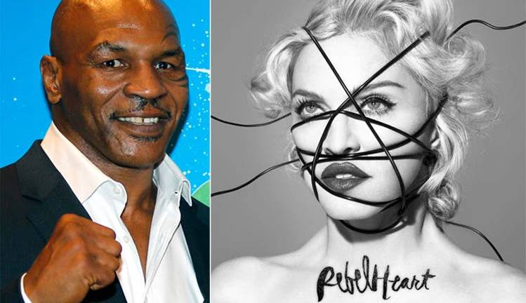 Mike Tyson participará en el nuevo disco de Madonna