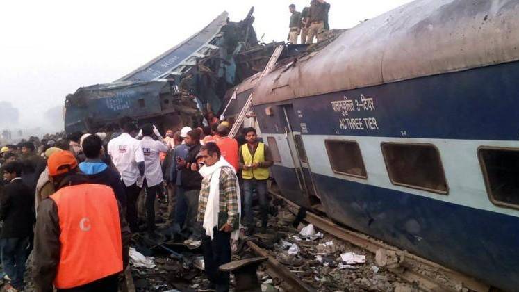 Al menos 120 muertos y más de 850 heridos en catástrofe ferroviaria en India