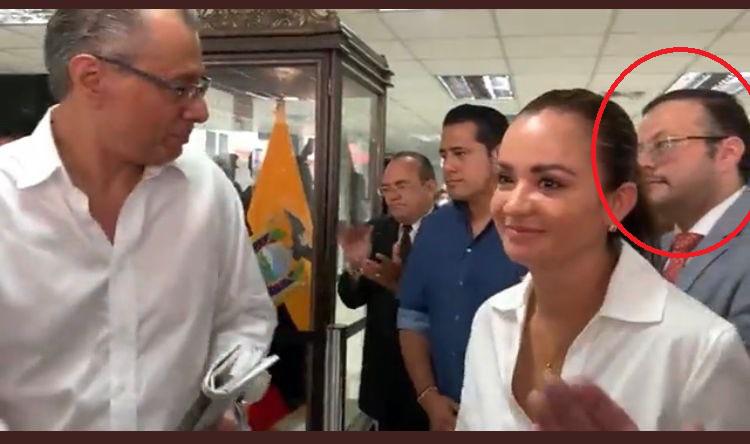 $!Exjuez que benefició a alias 'Jr' revela el motivo de su presencia junto a Jorge Glas