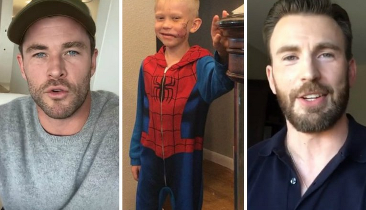 Los emotivos mensajes que recibió el niño que salvó a su hermanita, de parte de “Los Vengadores”