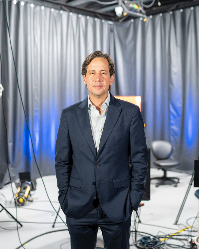 Aldo Maino, canciller del Tecnológico Universitario Espíritu Santo.