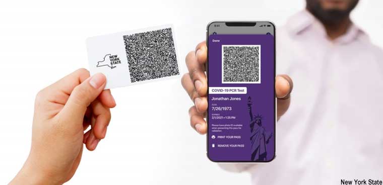 Nueva York lanza el primer &quot;pasaporte covid&quot; para acceder a eventos