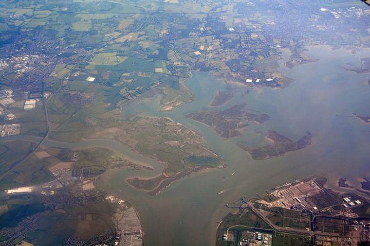 $!La Isla del Hombre Muerto está ubicada en el estuario del Río Medway, en Kent, al sureste de Inglaterra.