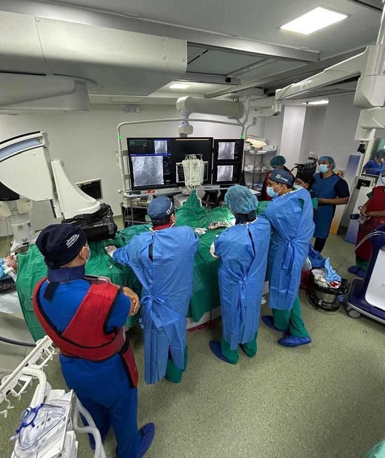 $!Médicos de la JBG fueron los primeros en el país en realizar una intervención quirúrgica con el sistema FARAPULSE.