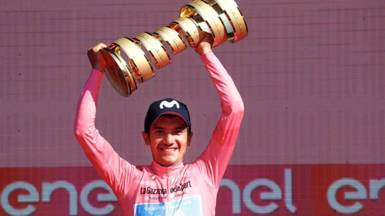 Carapaz no correrá la Vuelta a España por lesión