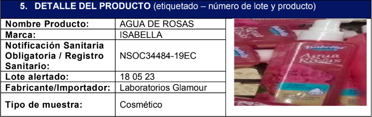 $!Arcsa halla contaminación por microorganismos aerobios en un agua de rosas
