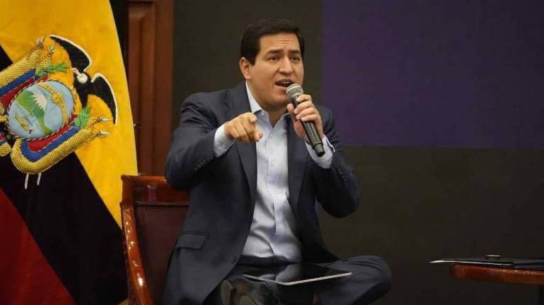 Andrés Arauz, secretario ejecutivo del movimiento Revolución Ciudadana.