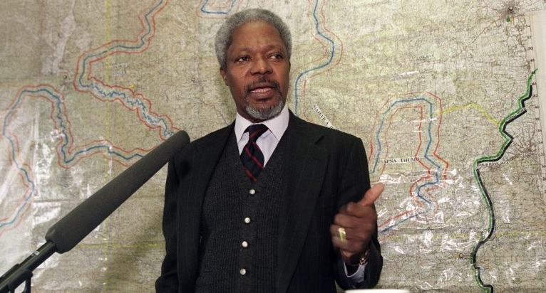 Muere el exsecretario general de la ONU, Kofi Annan