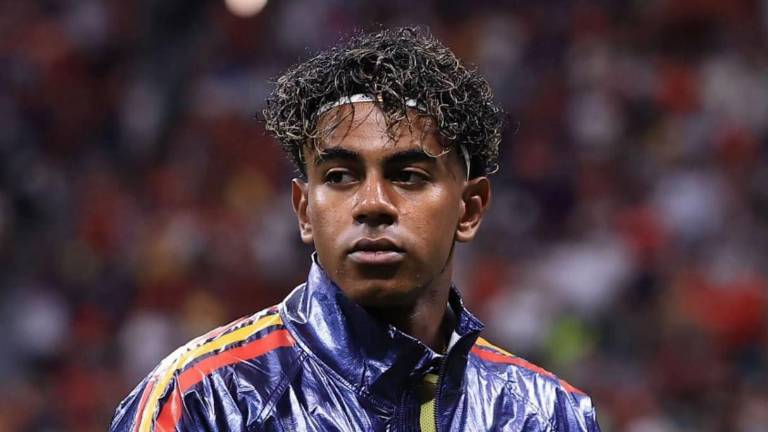 Lamine Yamal, jugador de la selección de España.