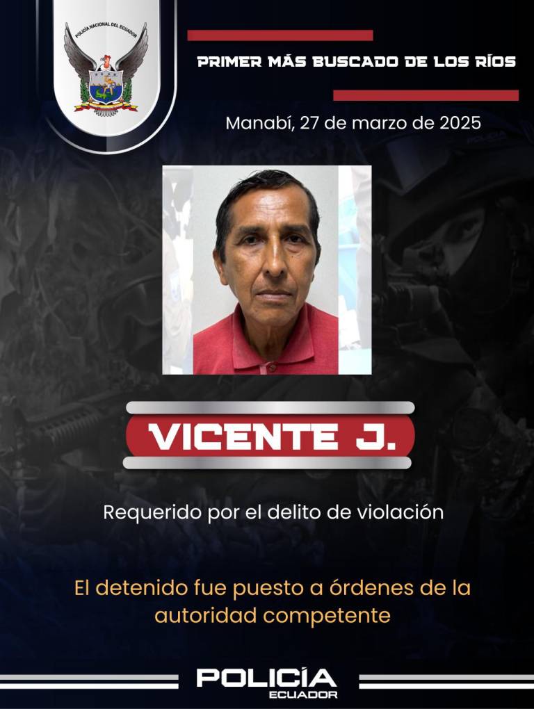 $!Capturan al primer más buscado de Los Ríos por violación durante la 'Operación Fénix 97'