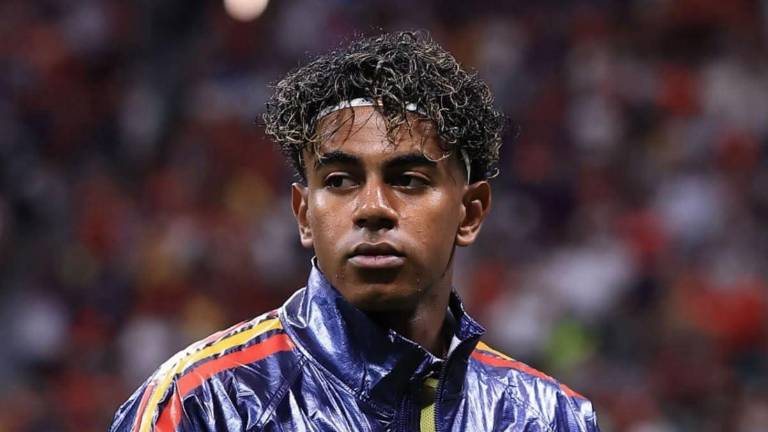 Lamine Yamal, jugador de la selección España.