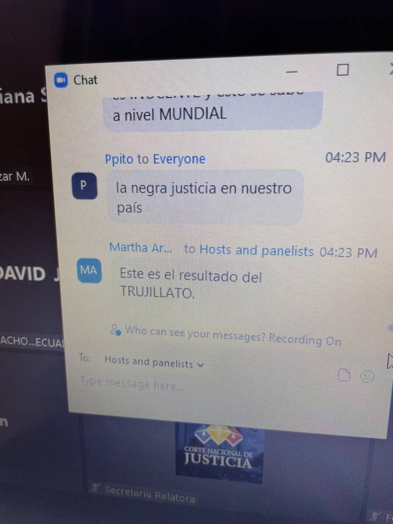 $!Fiscal Diana Salazar es víctima de ataques discriminatorios; Gobierno se pronuncia