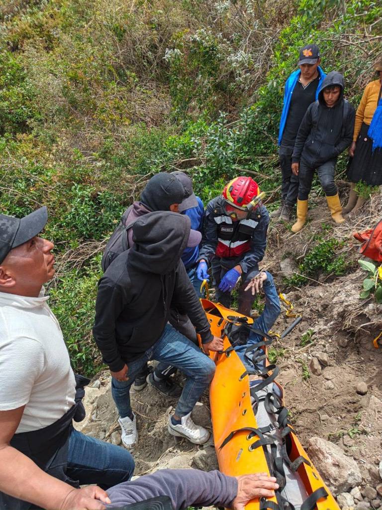 $!Joven de 17 años fue hallado junto al Quilotoa.
