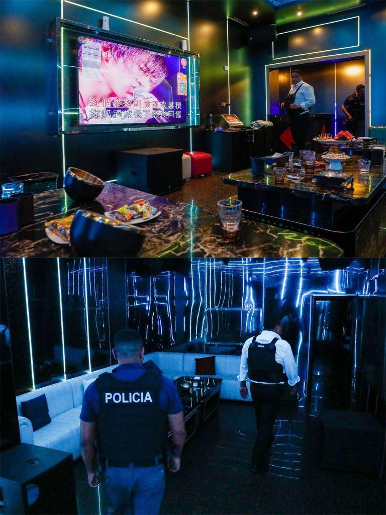 $!Operativo dentro del centro nocturno clandestino.