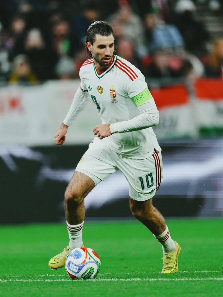 $!Dominik Szoboszlai, futbolista de la selección de Hungría.