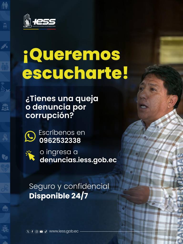 $!Sistema de denuncias del IESS.
