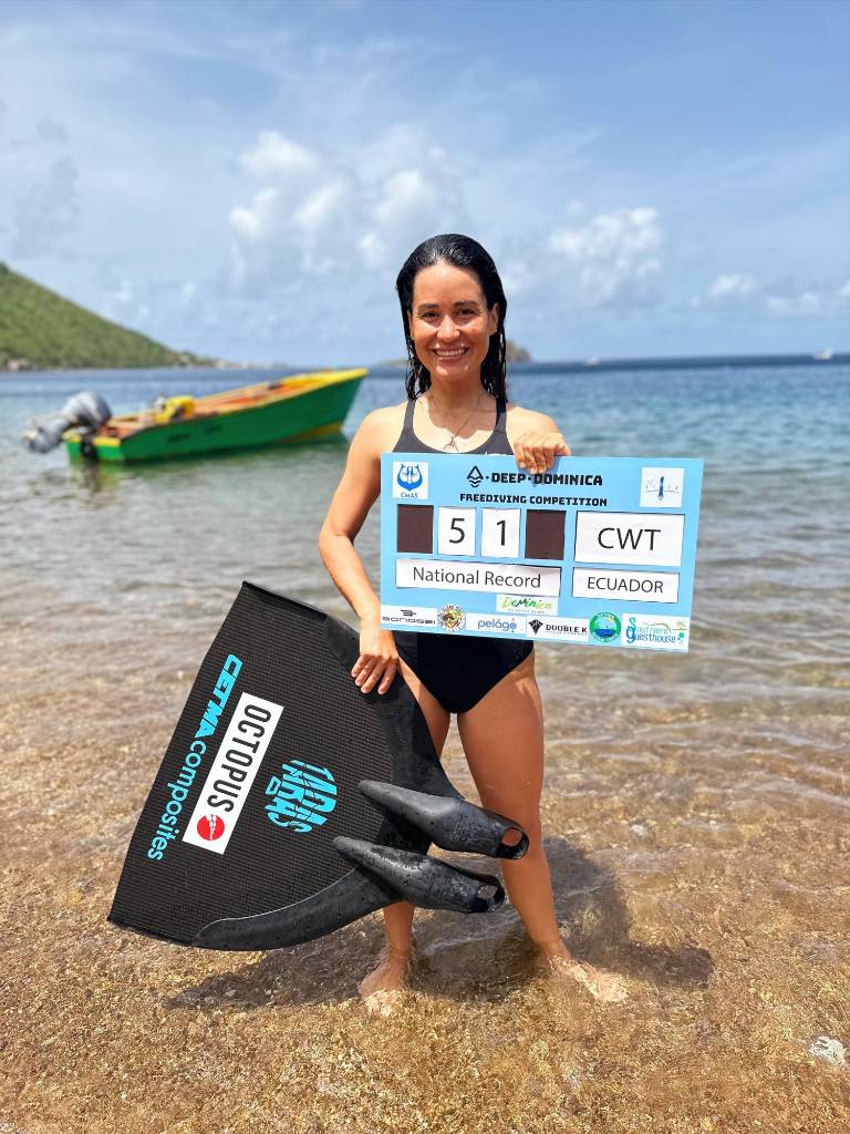 $!“Esta marca de profundidad de 51 metros es mucho más que un número son años de práctica convertidos en logros”.