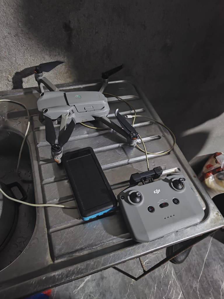 $!Fotografía del dron reastreado.