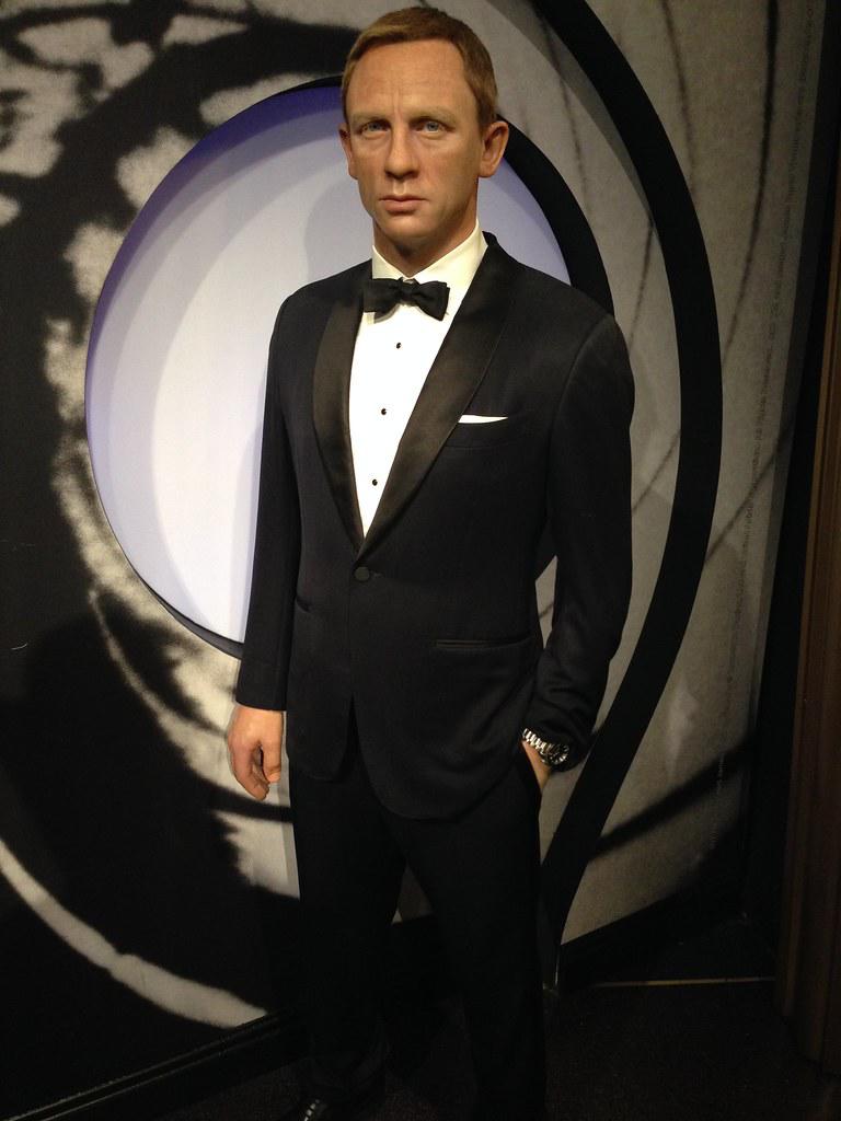 $!Figura de James Bond (Daniel Craig) en el Museo Madame Tussauds, Londres.