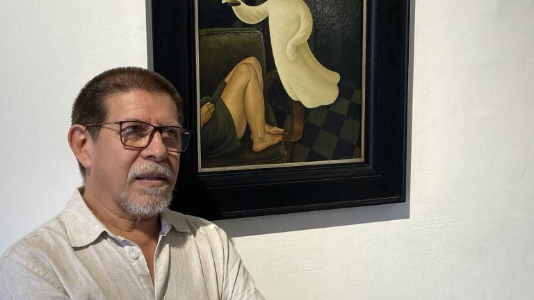 Jorge Velarde cuenta su vida con un pincel