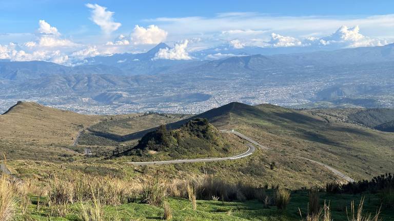 Fotografía del páramo de Quisapincha, en Tungurahua