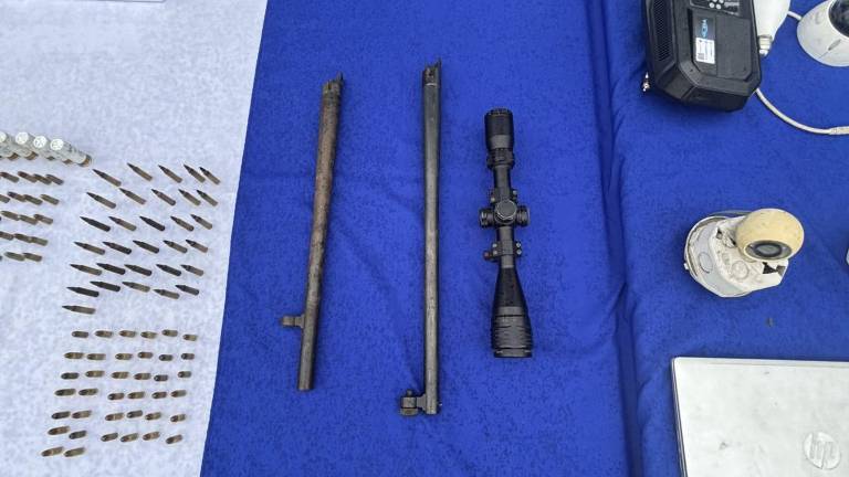 Operativo Apolo 24: hallan una mira telescópica y un centro de vigilancia utilizado por criminales en Guayaquil