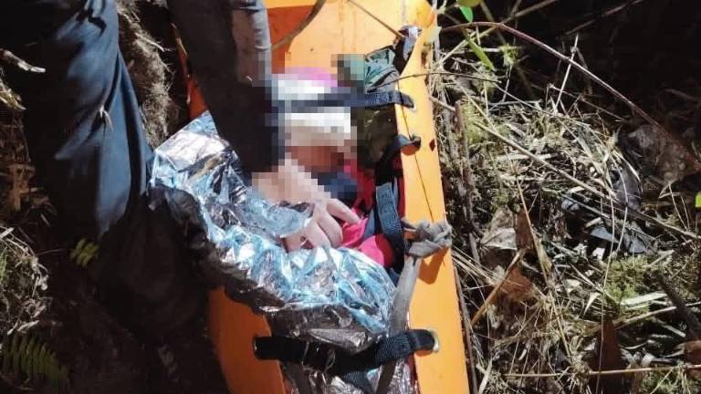 Así encontraron a Lucas Campaña en el cerro Puñay tras cuatro días desaparecido: 'Es un milagro'