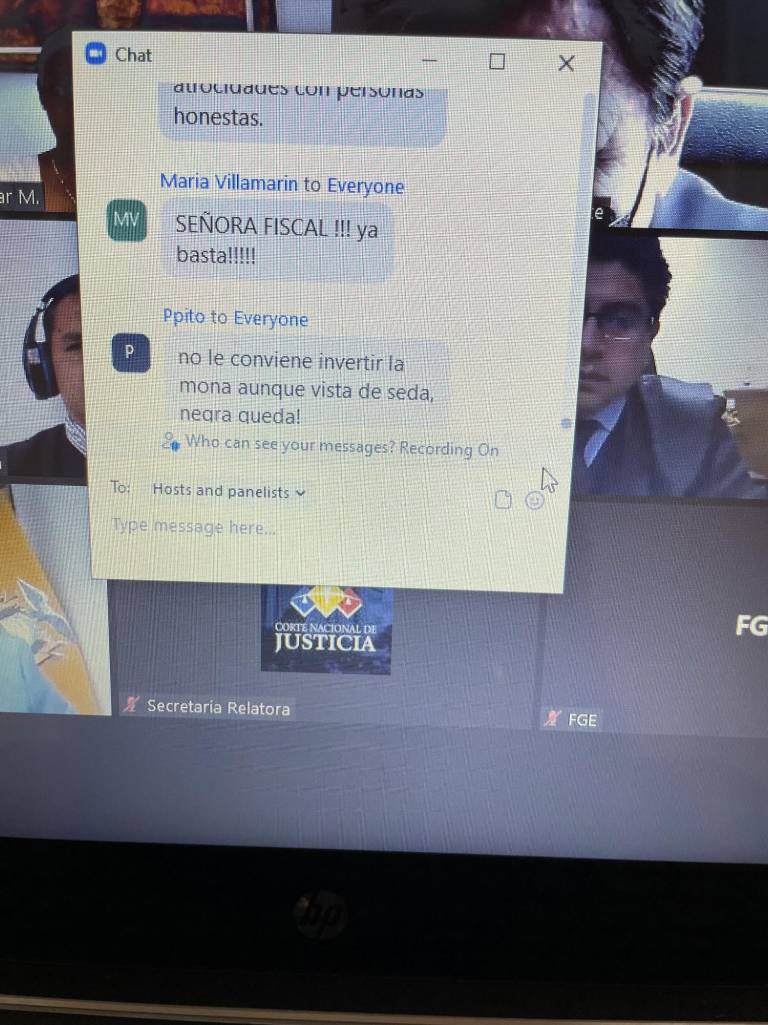 $!Fiscal Diana Salazar es víctima de ataques discriminatorios; Gobierno se pronuncia