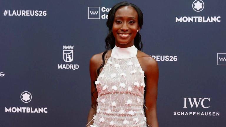 Kiara Rodríguez durante la evento de los Premios Laureus 2026.