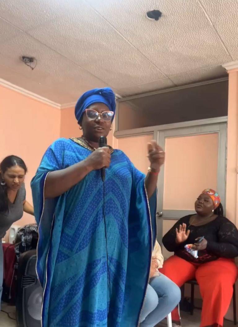 $!Juliana Valencia, presidenta de la Asociación Chapil. ​​